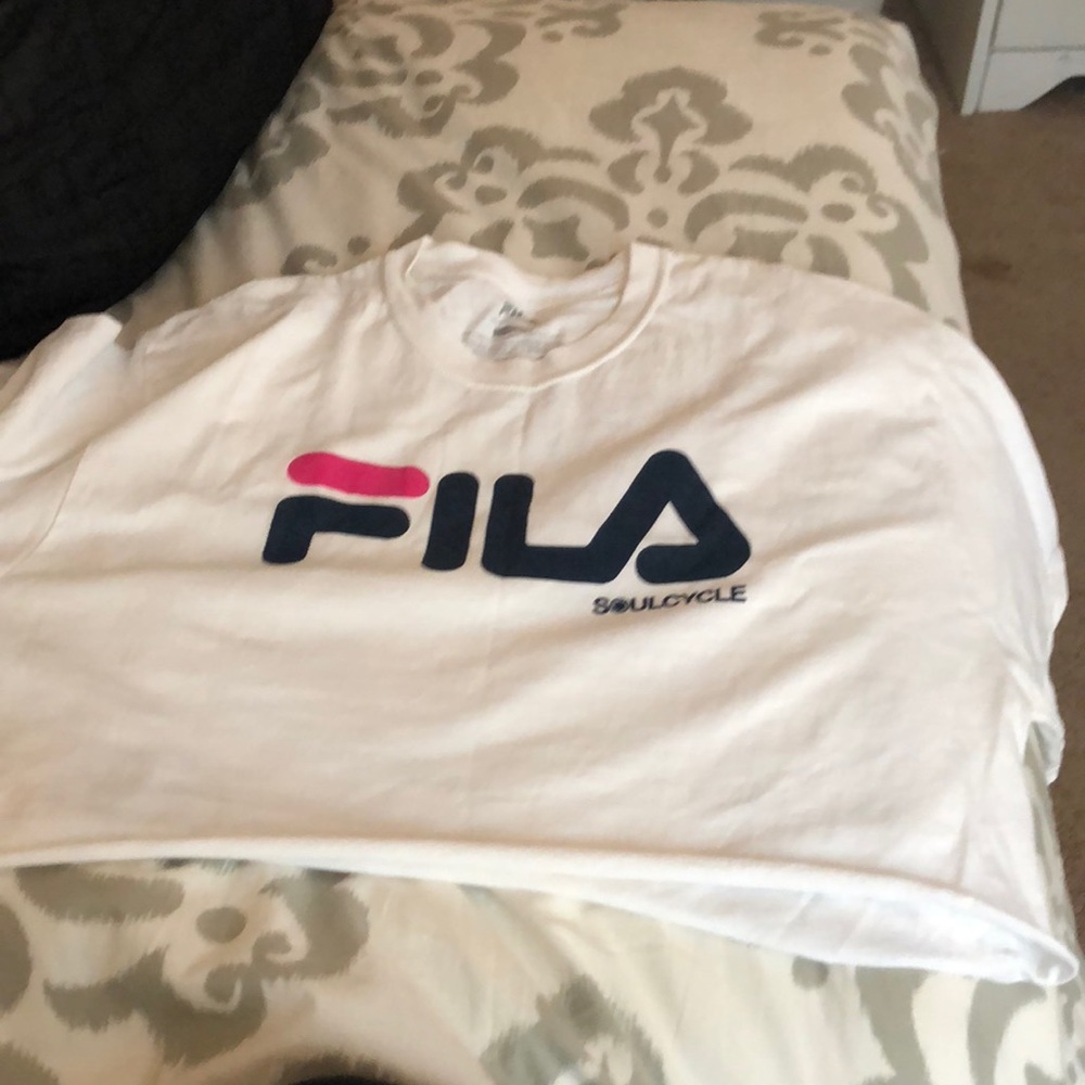 Soul cycle FILA crop top. Never worn!!